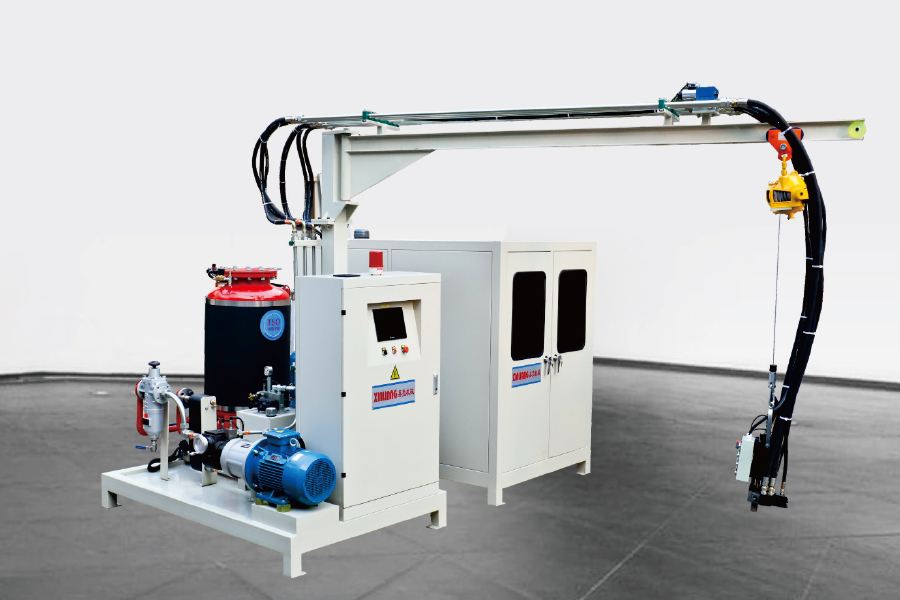 Cyclopentane polyurethane mataas na presyon ng foaming injection machine Ningbo Xinliang Machinery Co, Ltd.